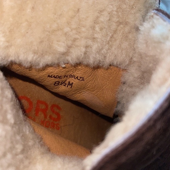 Michael Kors wedge boots with fur on inside - Picture 4 of 6